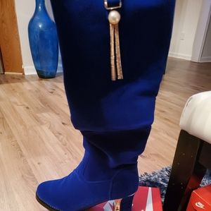 Women boots BLUE